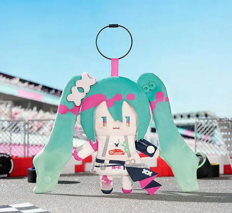 Hatsune Miku GT Project Hatsune Miku: Racing Ver. 2025 Keychain Pouch A