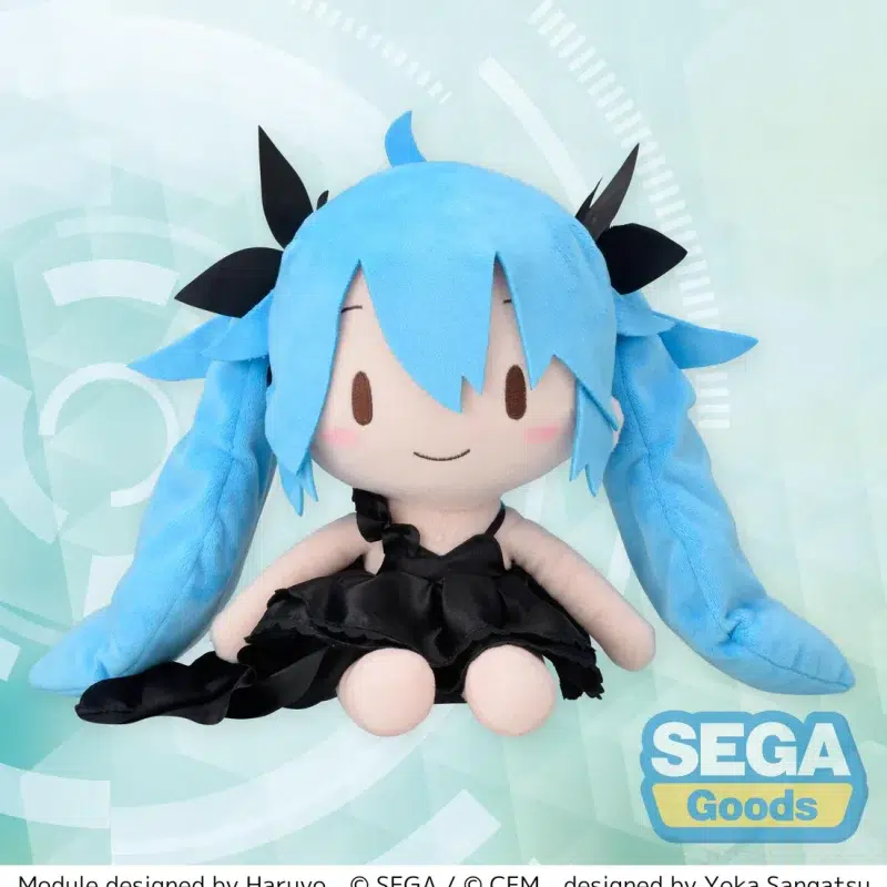 fuwa petit "Hatsune Miku: Project DIVA Arcade Future Tone" L Plush "Hatsune Miku - Deep Sea Girl"