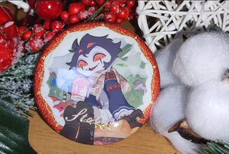 Stolas Blitzo Keychain Badge Standee