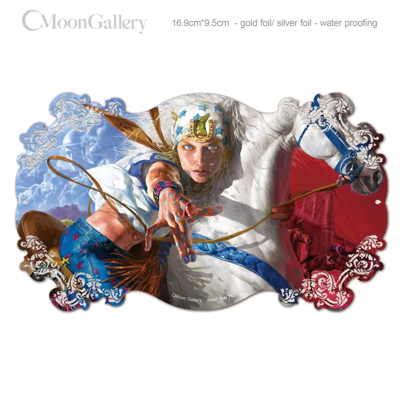 Artist Dai Yi & Tixi Li Waterproof Gold Foil Sticker JOJO